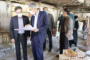 سفر یک روزه رئیس دانشگاه علوم پزشکی استان سمنان به شهرستان دامغان 